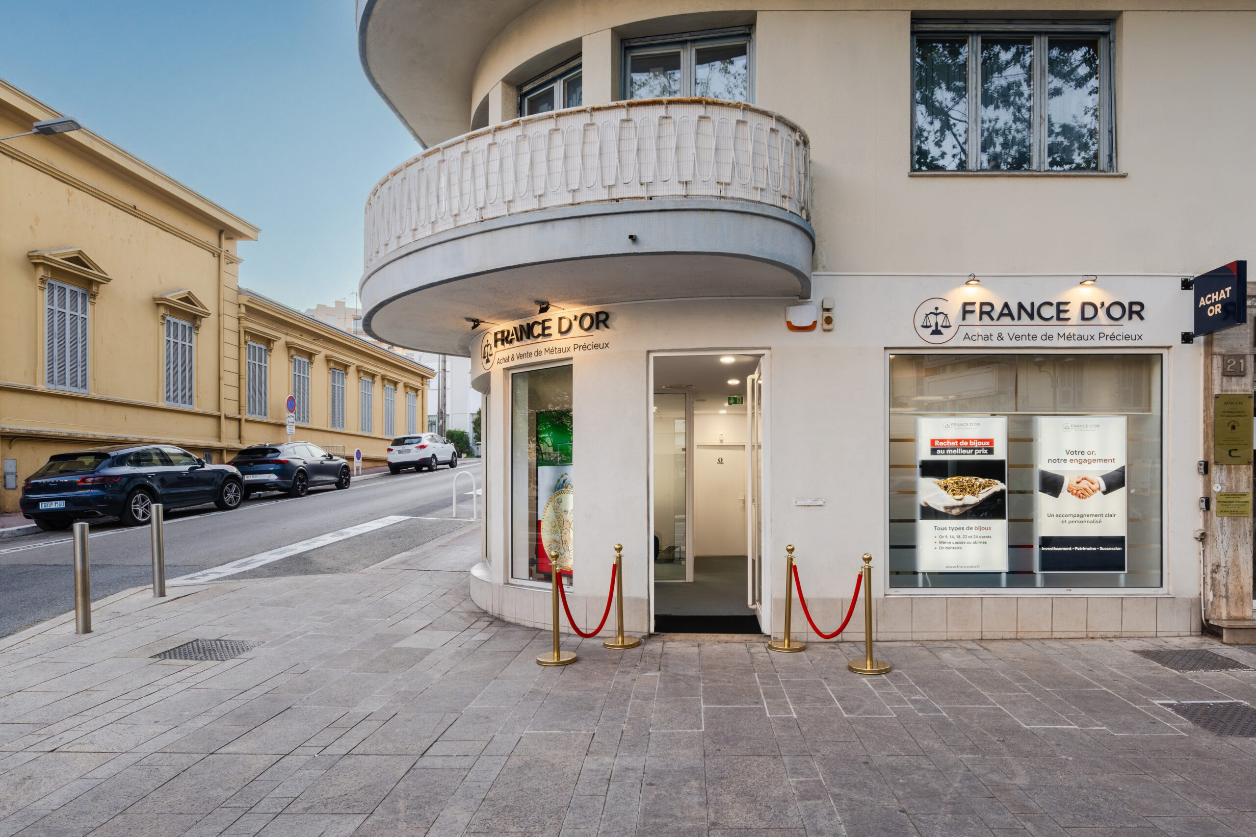 Cannes accueille une nouvelle agence France d&rsquo;Or